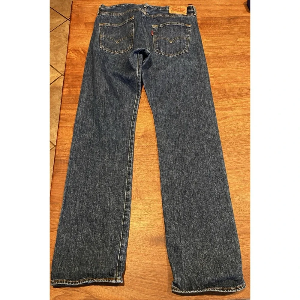 Levi's 501 Original Fit Jeans‎ Men 33x31 Button Fly Straight Leg Denim
